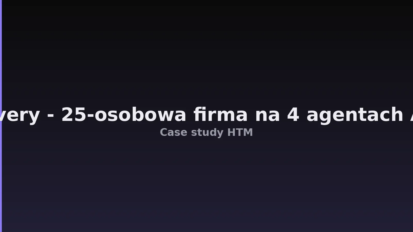 Every - 25-osobowa firma na 4 agentach AI