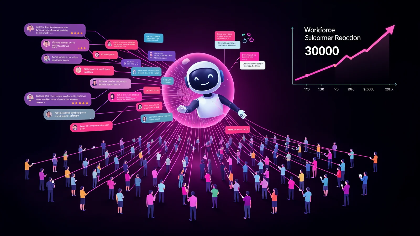Klarna AI Workforce - praca 853 agentów i lekcja o granicach AI