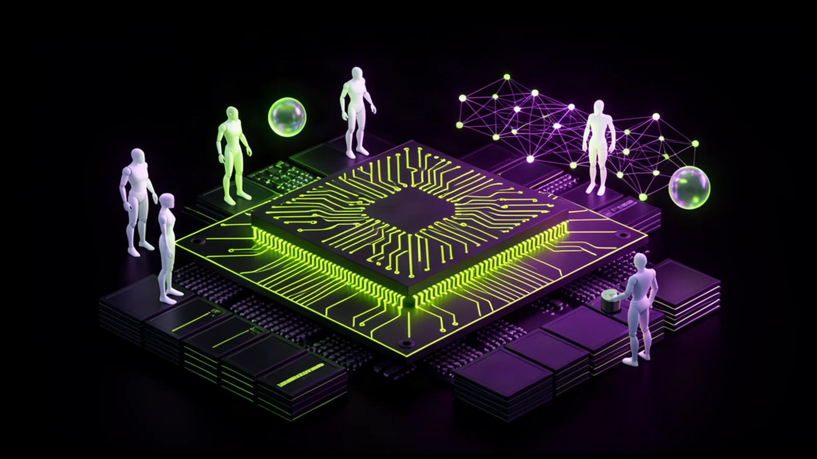 NVIDIA - wizja 100 agentów AI na jednego pracownika